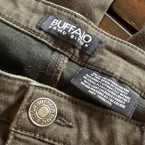 Buffalo David Bitton Dark Olive Green Jeans